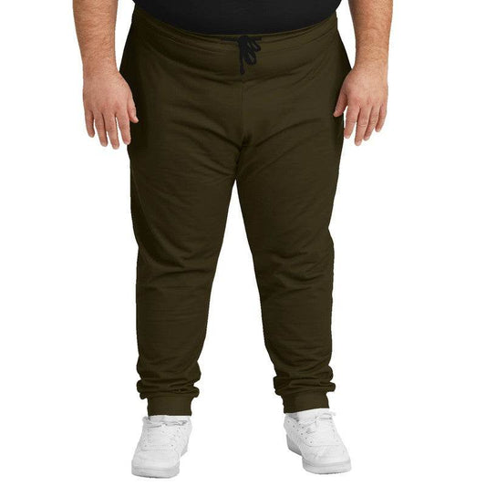 Deep Fully-Muted Yellow Joggers PLUS (Y-FM-DE) - Man Front PLUS