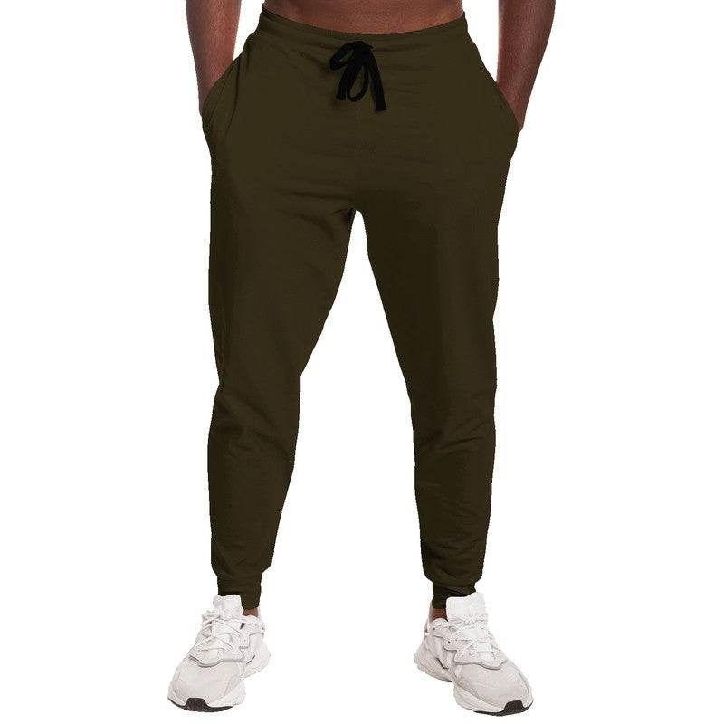 Deep Fully-Muted Yellow Joggers (Y-FM-DE) - Man Front