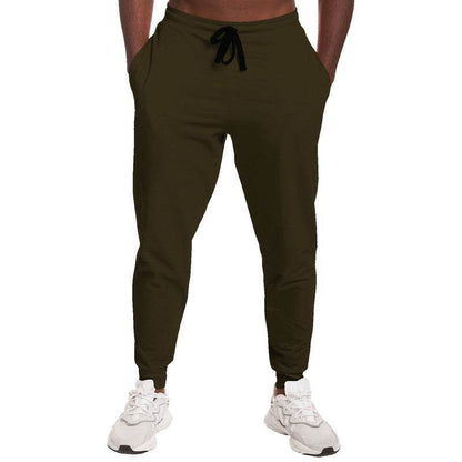 Deep Fully-Muted Yellow Joggers (Y-FM-DE) - Man Front