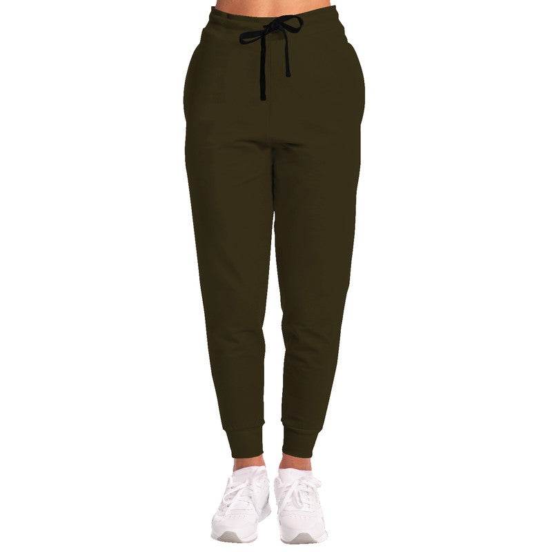 Deep Fully-Muted Yellow Joggers (Y-FM-DE) - Woman Front