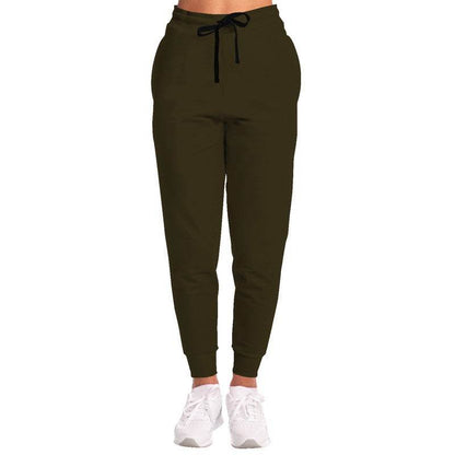 Deep Fully-Muted Yellow Joggers (Y-FM-DE) - Woman Front