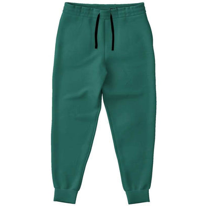 Deep Medium Blue-Green Joggers (BG-ME-DE) - Front
