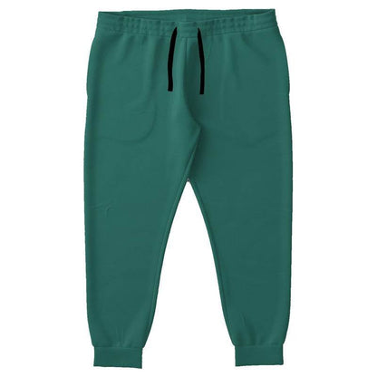 Deep Medium Blue-Green Joggers PLUS (BG-ME-DE) - Front PLUS