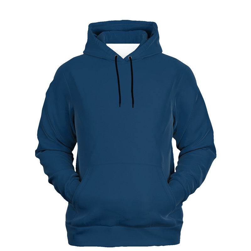 Deep Medium Blue Hoodie (IB3-ME-DE) - Ghost Front
