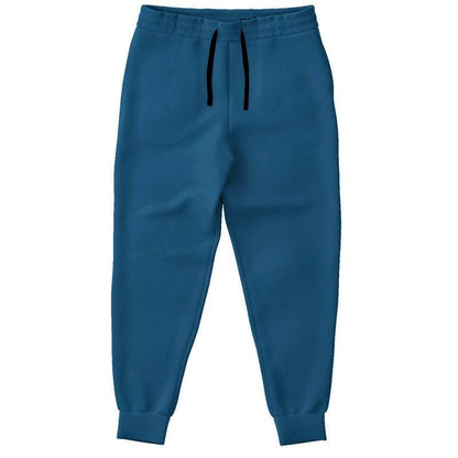 Deep Medium Blue Joggers (B-ME-DE) - Front