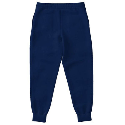 Deep Medium Blue Joggers (IB1-ME-DE) - Back