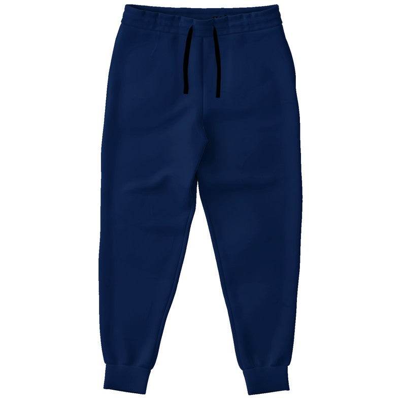 Deep Medium Blue Joggers (IB1-ME-DE) - Front