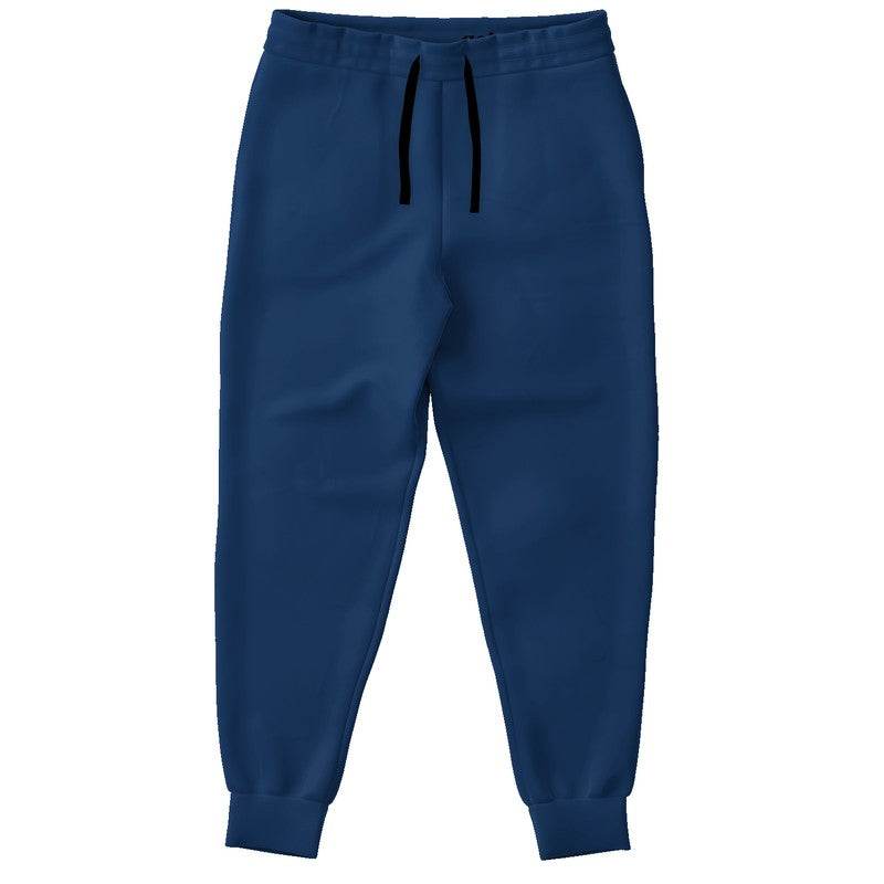 Deep Medium Blue Joggers (IB2-ME-DE) - Front