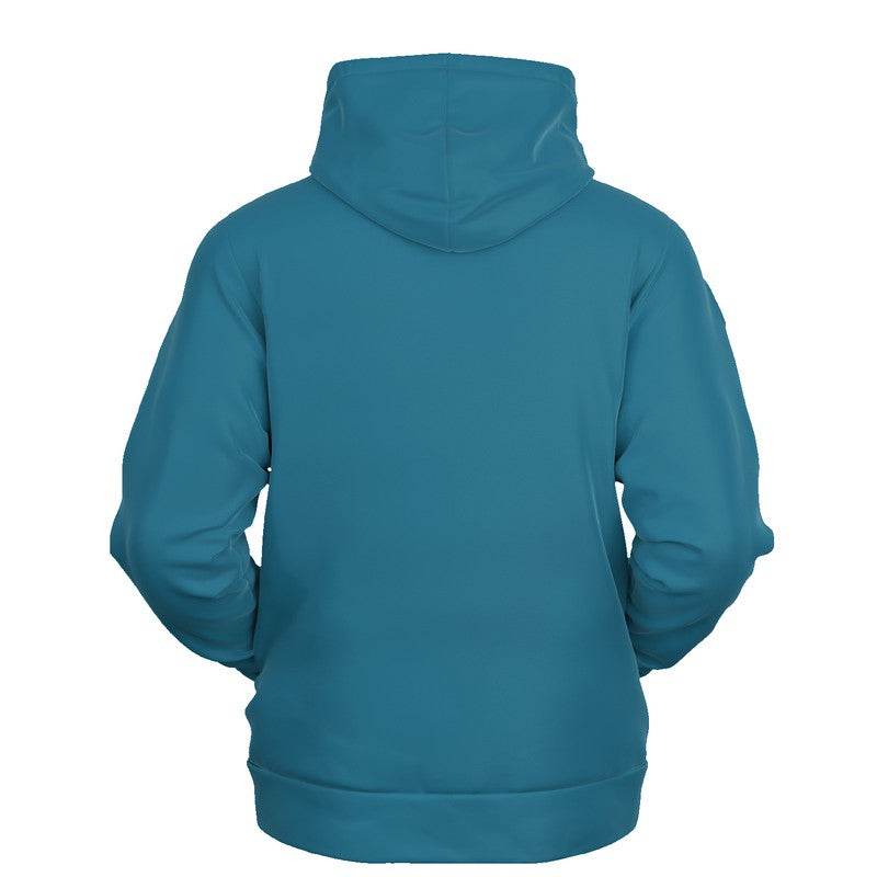 Deep Medium Cyan Hoodie (BC2-ME-DE) - Ghost Back