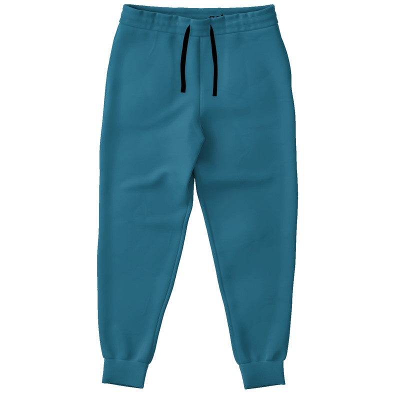 Deep Medium Cyan Joggers (BC2-ME-DE) - Front
