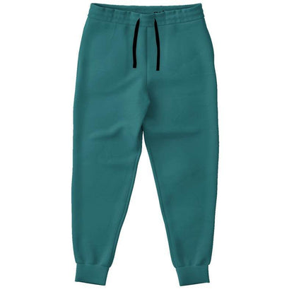 Deep Medium Cyan Joggers (CBG1-ME-DE) - Front