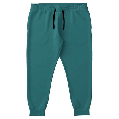 Deep Medium Cyan Joggers PLUS (CBG1-ME-DE) - Front PLUS