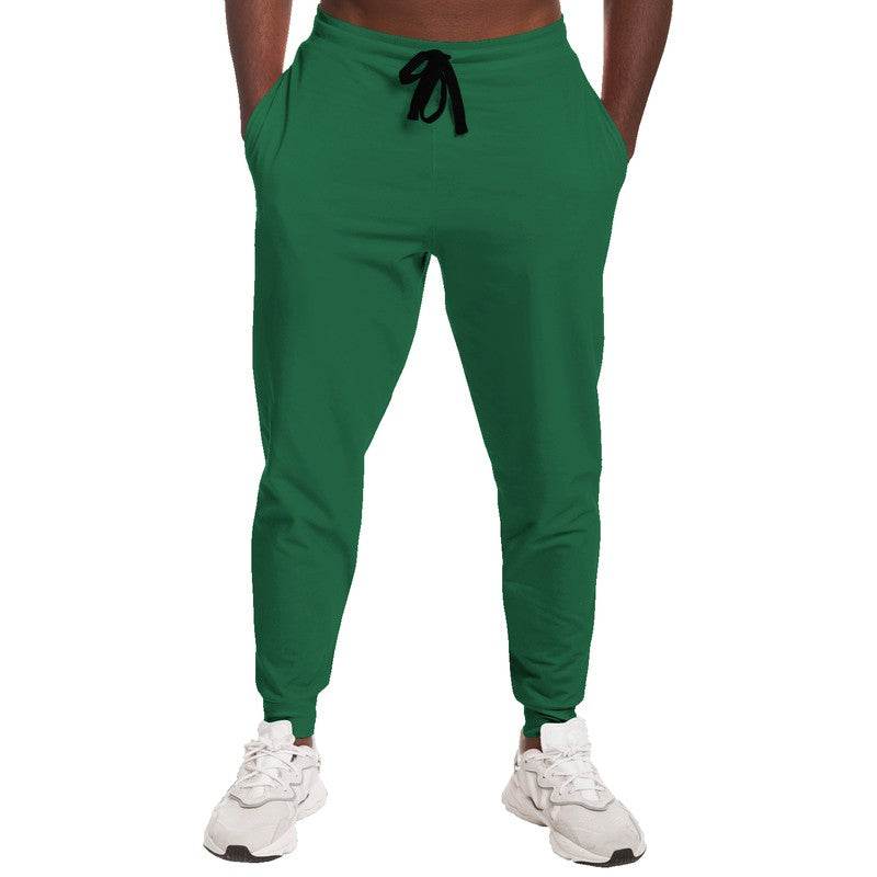 Deep Medium Green Joggers (BGG3-ME-DE) - Man Front