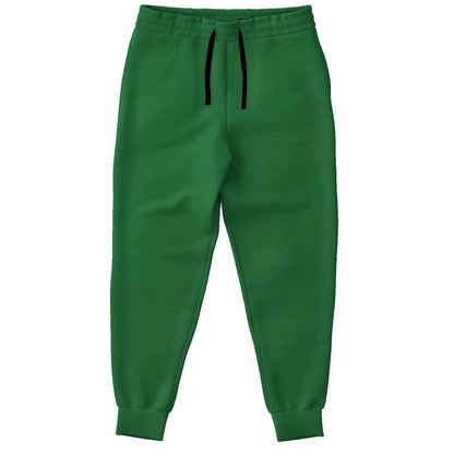 Deep Medium Green Joggers (G-ME-DE) - Front