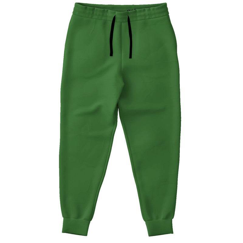Deep Medium Green Joggers (GL1-ME-DE) - Front