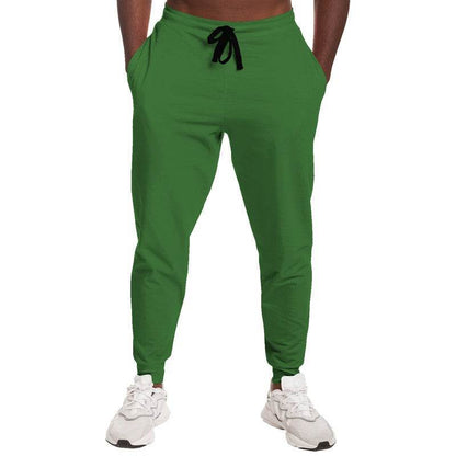 Deep Medium Green Joggers (GL1-ME-DE) - Man Front