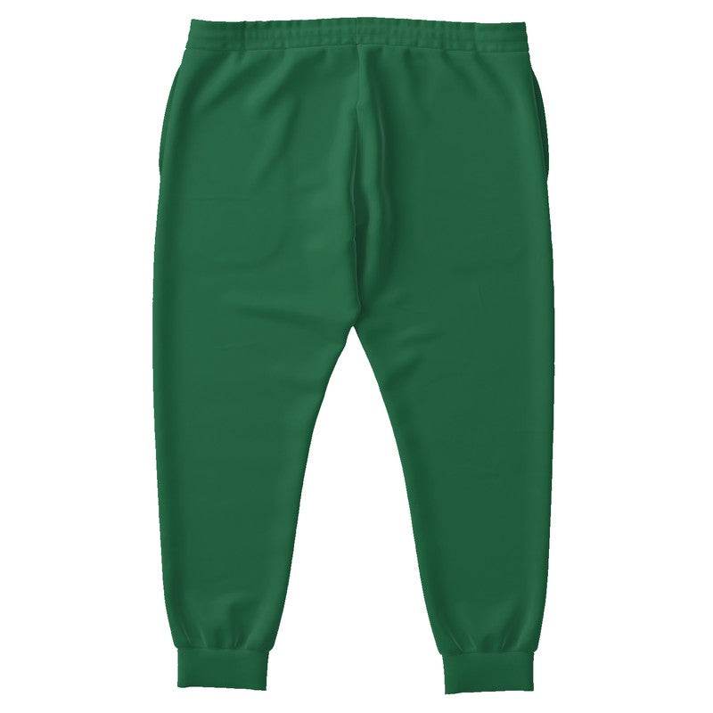 Deep Medium Green Joggers PLUS (BGG3-ME-DE) - Back PLUS