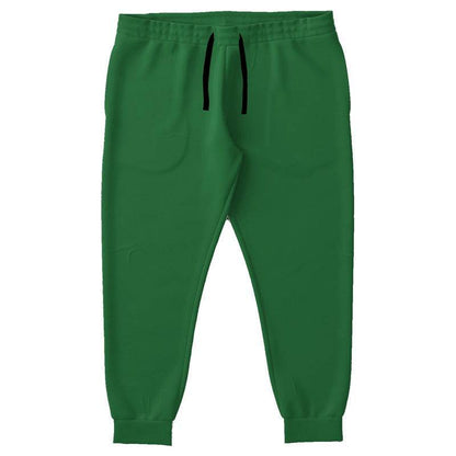 Deep Medium Green Joggers PLUS (G-ME-DE) - Front PLUS