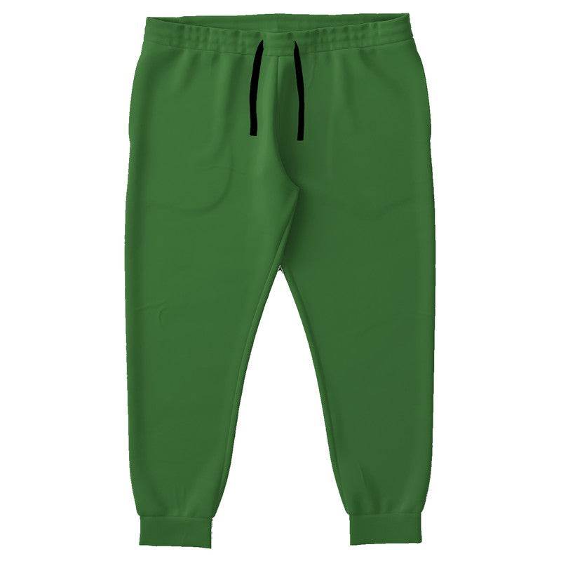 Deep Medium Green Joggers PLUS (GL1-ME-DE) - Front PLUS