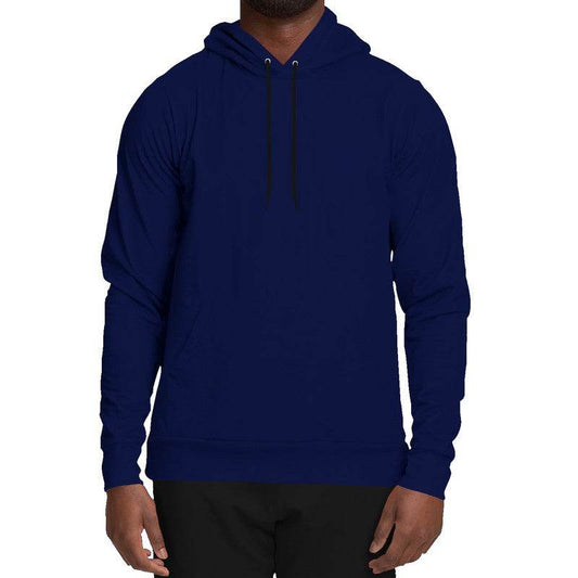 Deep Medium Indigo Hoodie (I-ME-DE) - Man Front
