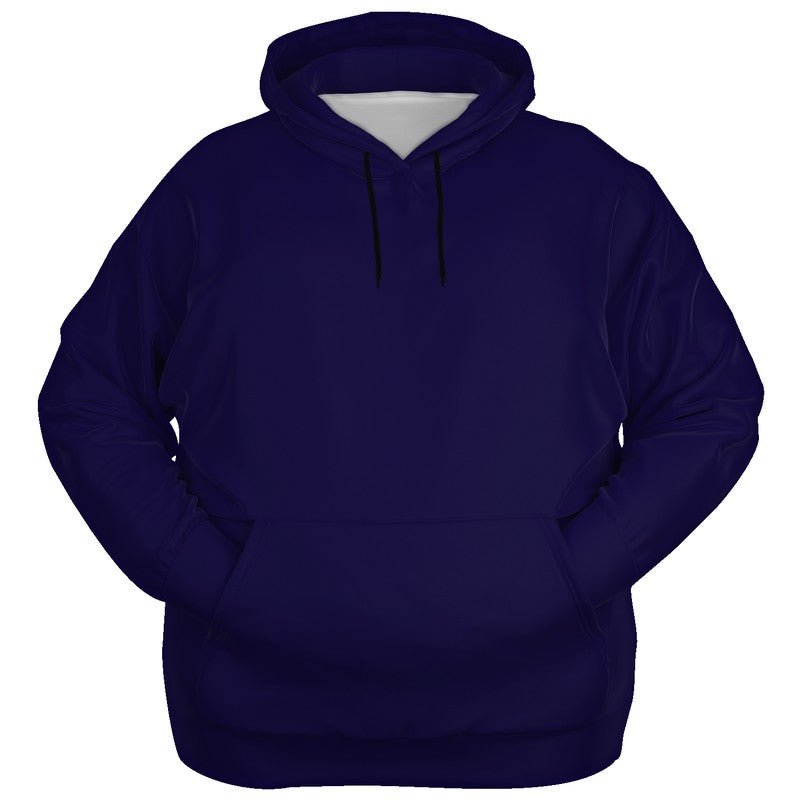 Deep Medium Indigo Hoodie PLUS (PUI2-ME-DE) - Ghost Front PLUS