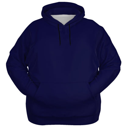 Deep Medium Indigo Hoodie PLUS (PUI3-ME-DE) - Ghost Front PLUS