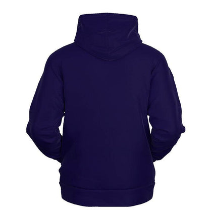 Deep Medium Indigo Hoodie (PUI2-ME-DE) - Ghost Back