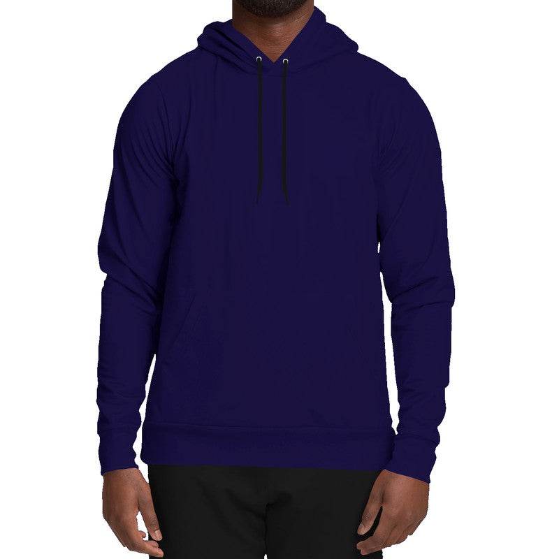 Deep Medium Indigo Hoodie (PUI2-ME-DE) - Man Front