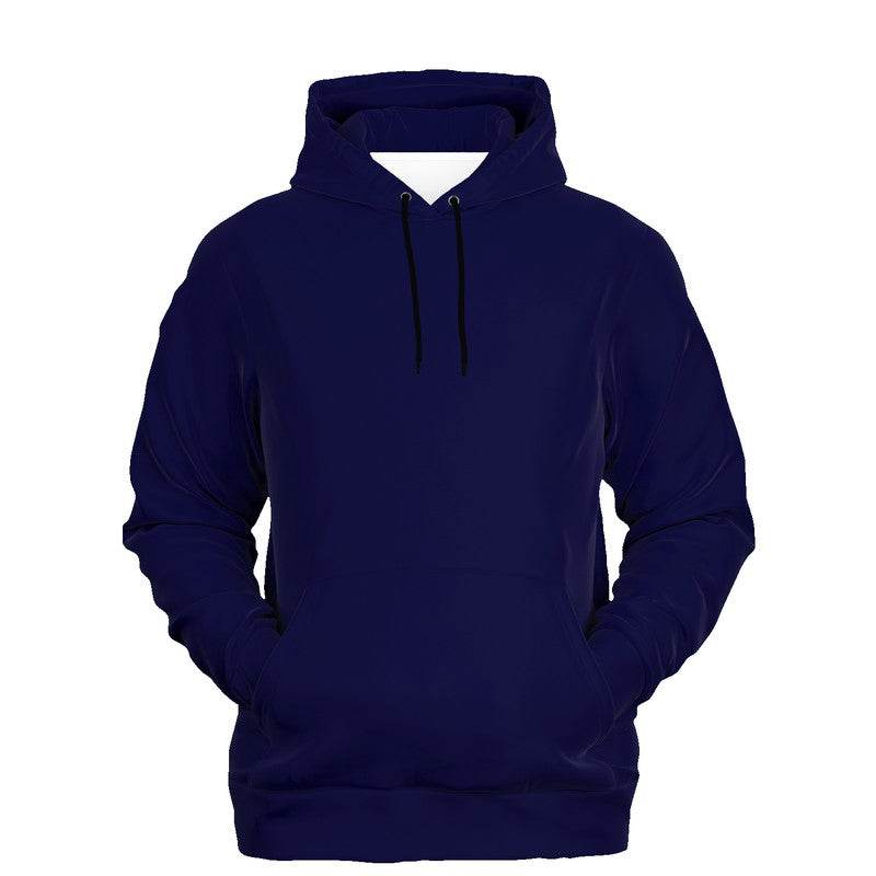 Deep Medium Indigo Hoodie (PUI3-ME-DE) - Ghost Front