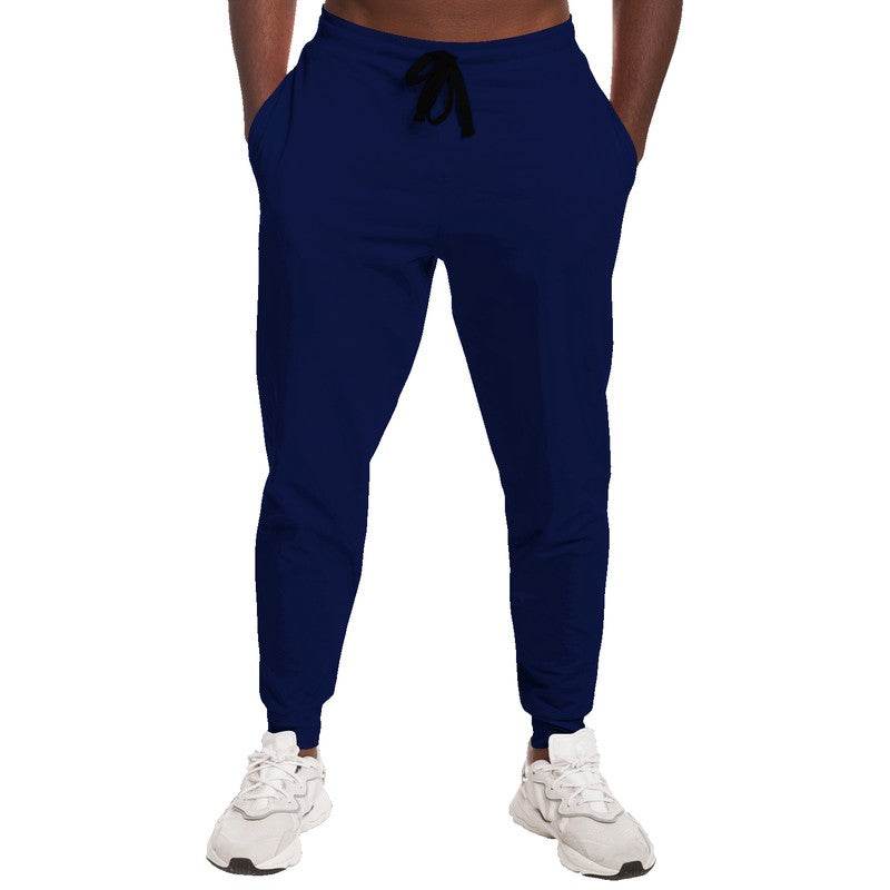 Deep Medium Indigo Joggers (I-ME-DE) - Man Front