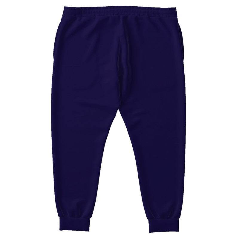 Deep Medium Indigo Joggers PLUS (PUI2-ME-DE) - Back PLUS