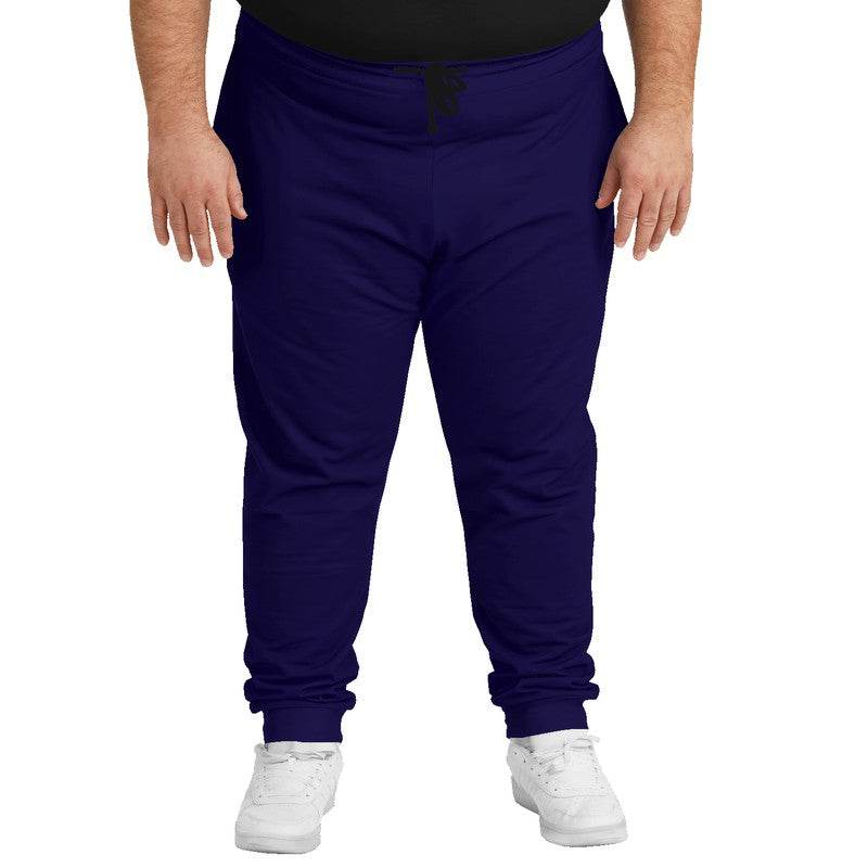 Deep Medium Indigo Joggers PLUS (PUI2-ME-DE) - Man Front PLUS