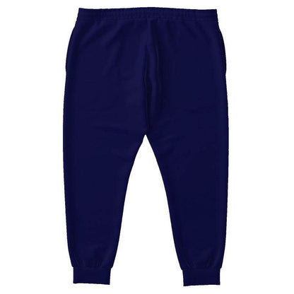 Deep Medium Indigo Joggers PLUS (PUI3-ME-DE) - Back PLUS