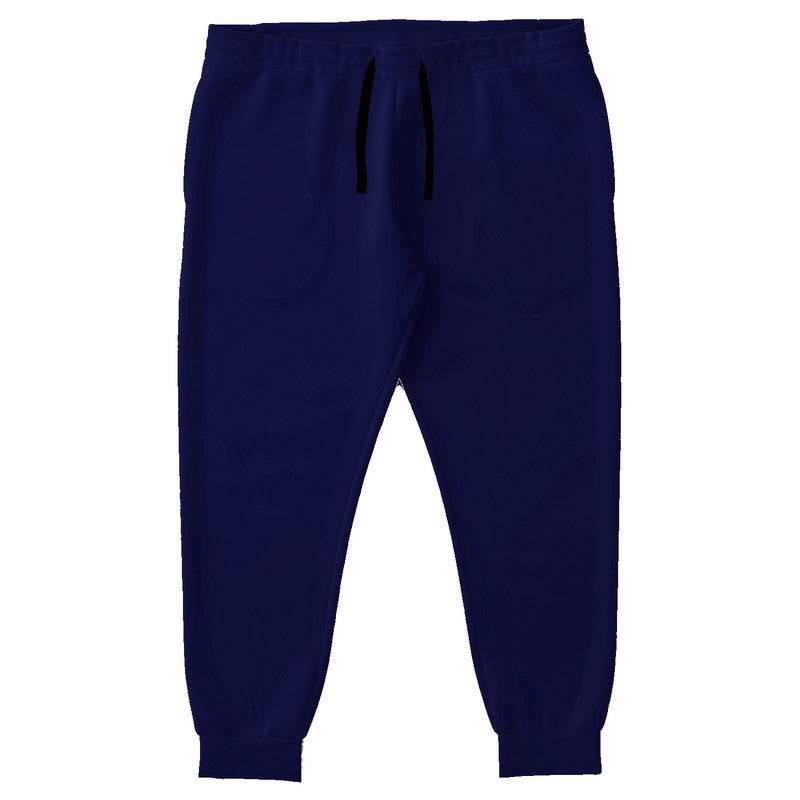 Deep Medium Indigo Joggers PLUS (PUI3-ME-DE) - Front PLUS