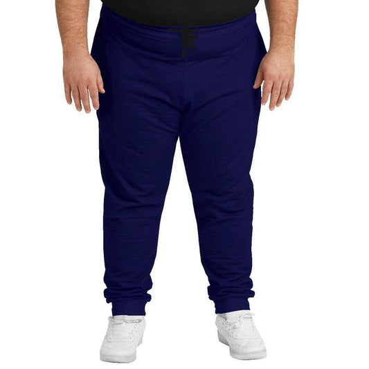 Deep Medium Indigo Joggers PLUS (PUI3-ME-DE) - Man Front PLUS