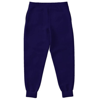 Deep Medium Indigo Joggers (PUI2-ME-DE) - Back