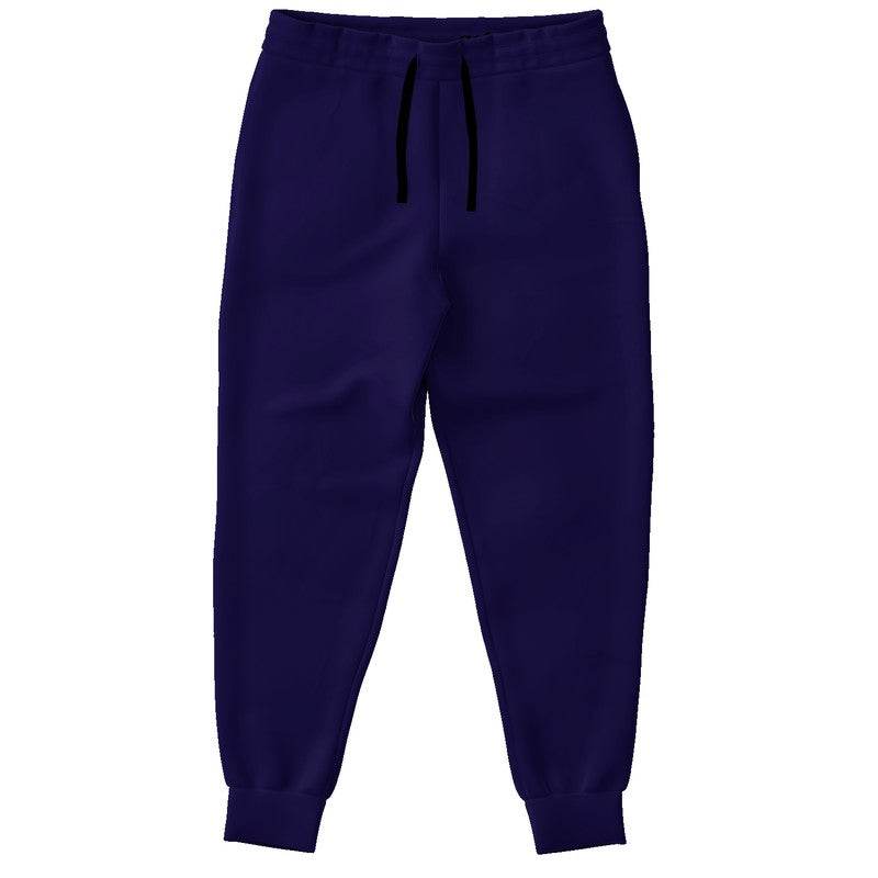 Deep Medium Indigo Joggers (PUI2-ME-DE) - Front