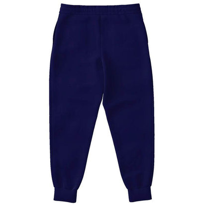 Deep Medium Indigo Joggers (PUI3-ME-DE) - Back