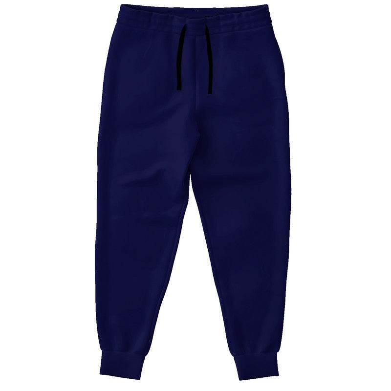 Deep Medium Indigo Joggers (PUI3-ME-DE) - Front