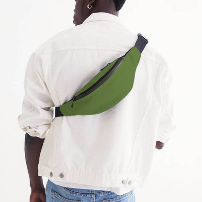Deep Medium Lime Belt Bag (GL3-ME-DE) - Man Back