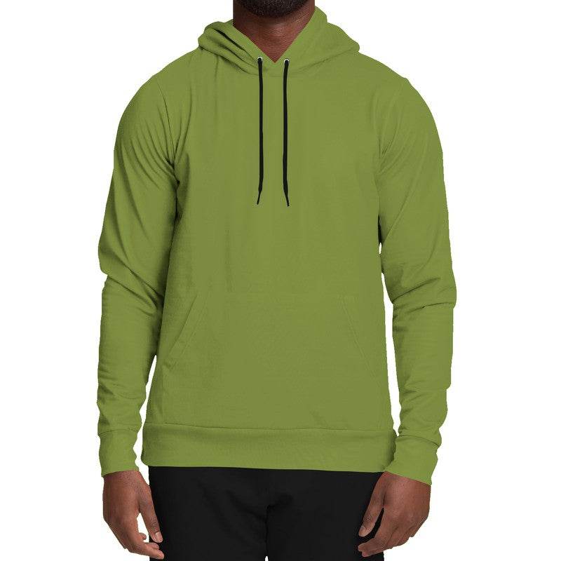 Deep Medium Lime Hoodie (L-ME-DE) - Man Front