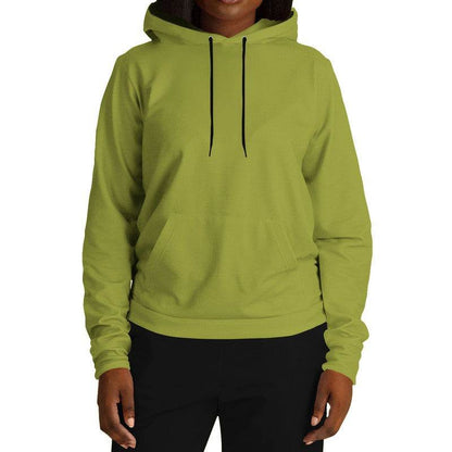 Deep Medium Lime Hoodie (LY1-ME-DE) - Woman Front