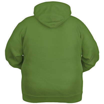 Deep Medium Lime Hoodie PLUS (GL3-ME-DE) - Ghost Back PLUS
