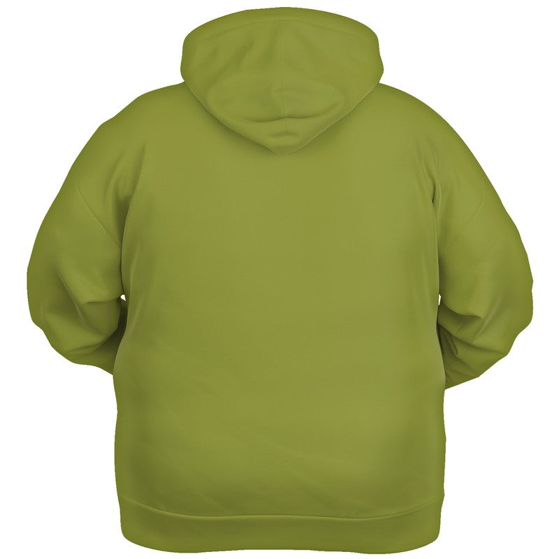 Deep Medium Lime Hoodie PLUS (LY1-ME-DE) - Ghost Back PLUS