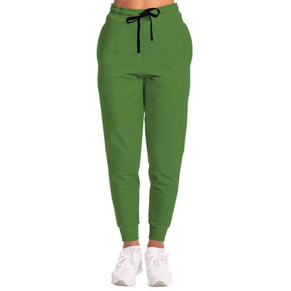 Deep Medium Lime Joggers (GL2-ME-DE) - Woman Front