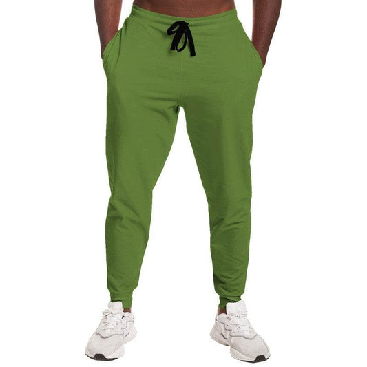Deep Medium Lime Joggers (GL3-ME-DE) - Man Front