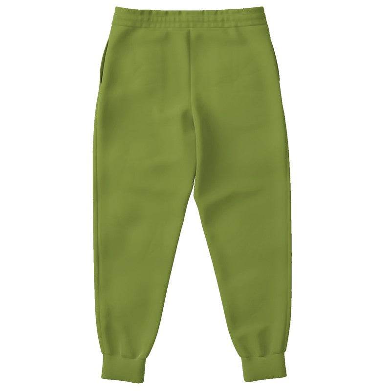 Deep Medium Lime Joggers (L-ME-DE) - Back