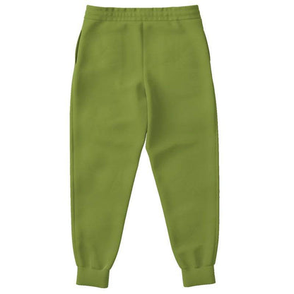 Deep Medium Lime Joggers (L-ME-DE) - Back