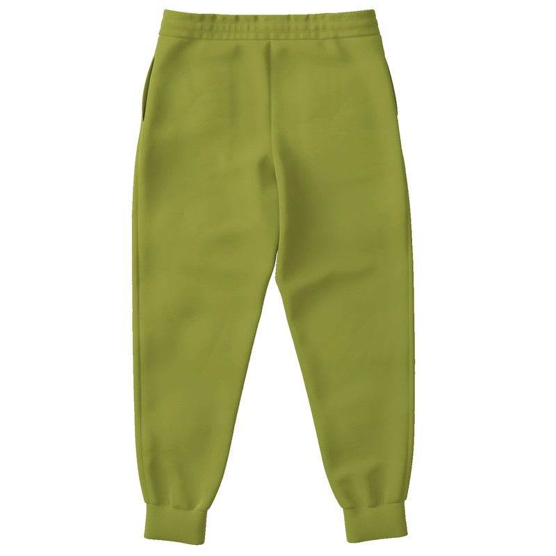 Deep Medium Lime Joggers (LY1-ME-DE) - Back