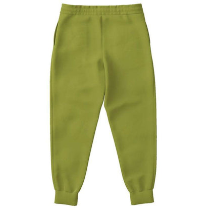 Deep Medium Lime Joggers (LY1-ME-DE) - Back